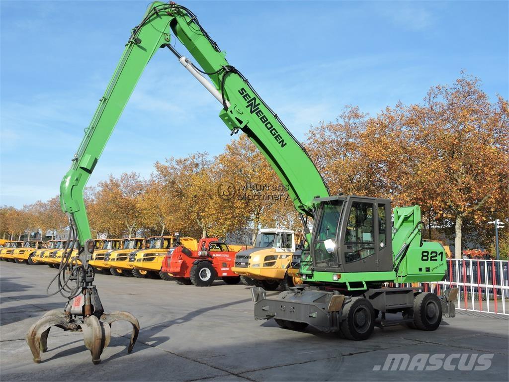 Sennebogen 821M Jätteenkäsittelijät