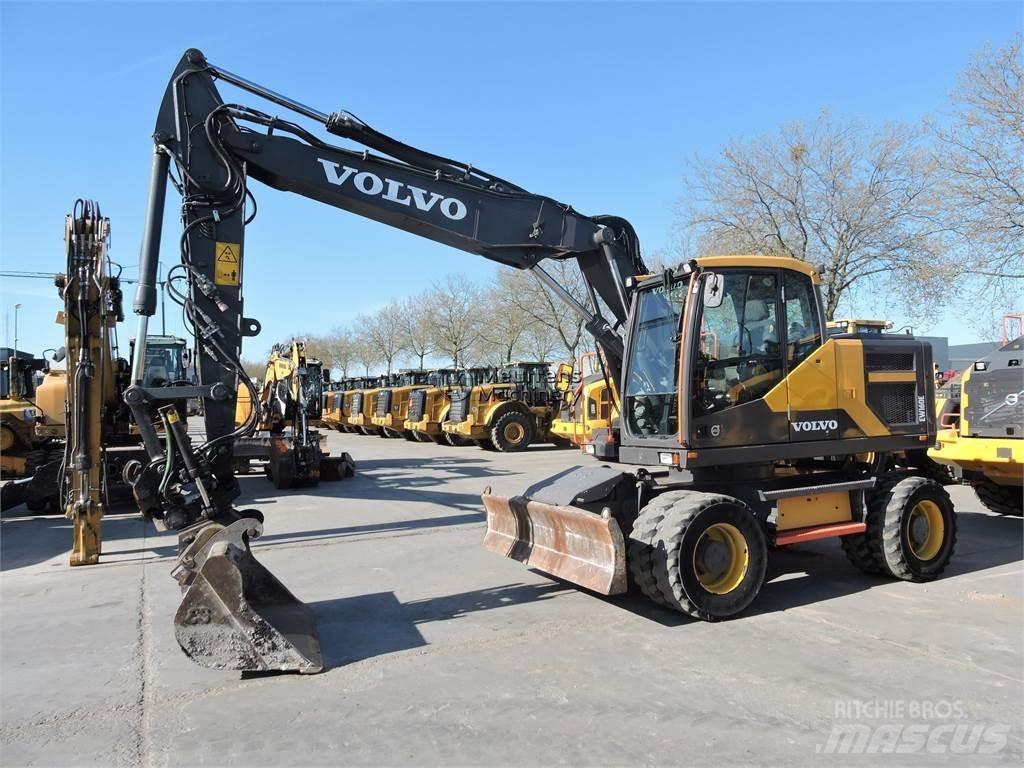 Volvo EW160E ROTOTILT Pyöräkaivukoneet