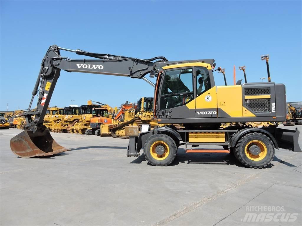 Volvo EW220E GERMAN Pyöräkaivukoneet