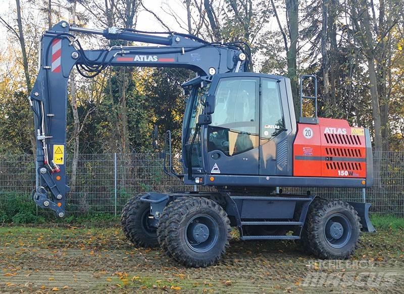 Atlas 150 W Pyöräkaivukoneet