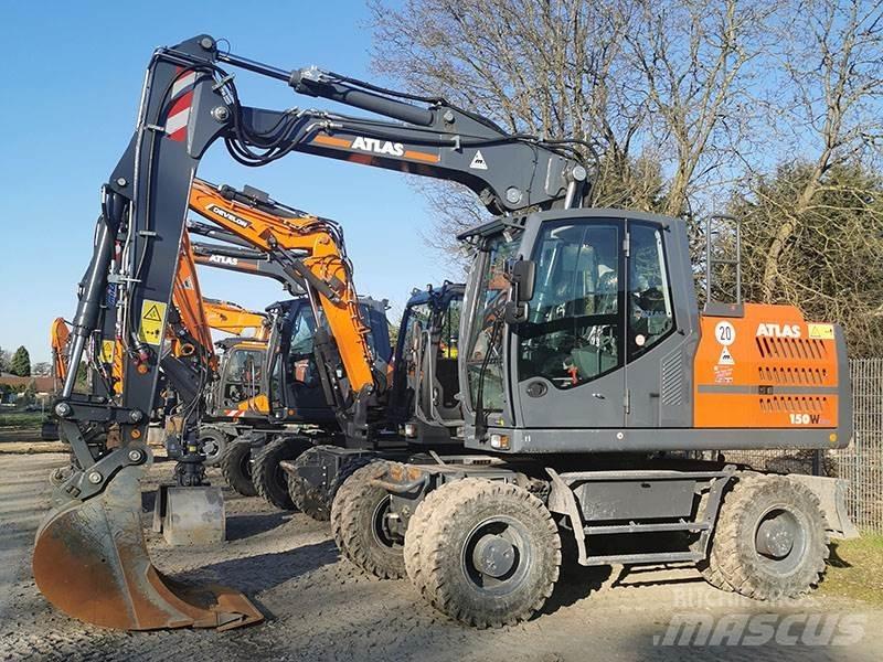 Atlas 150 W Pyöräkaivukoneet