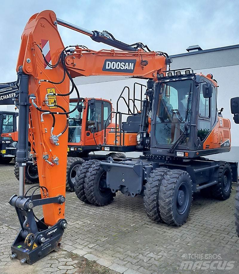 Doosan DX 170 W-7 Pyöräkaivukoneet