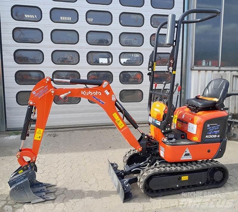 Kubota K 008-5 VHG Minikaivukoneet < 7t