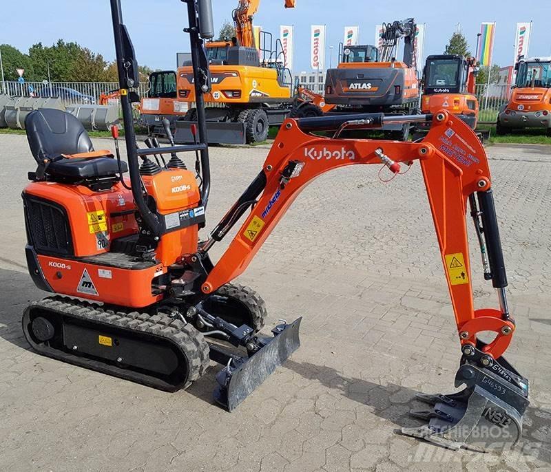 Kubota K 008-5 VHG Minikaivukoneet < 7t