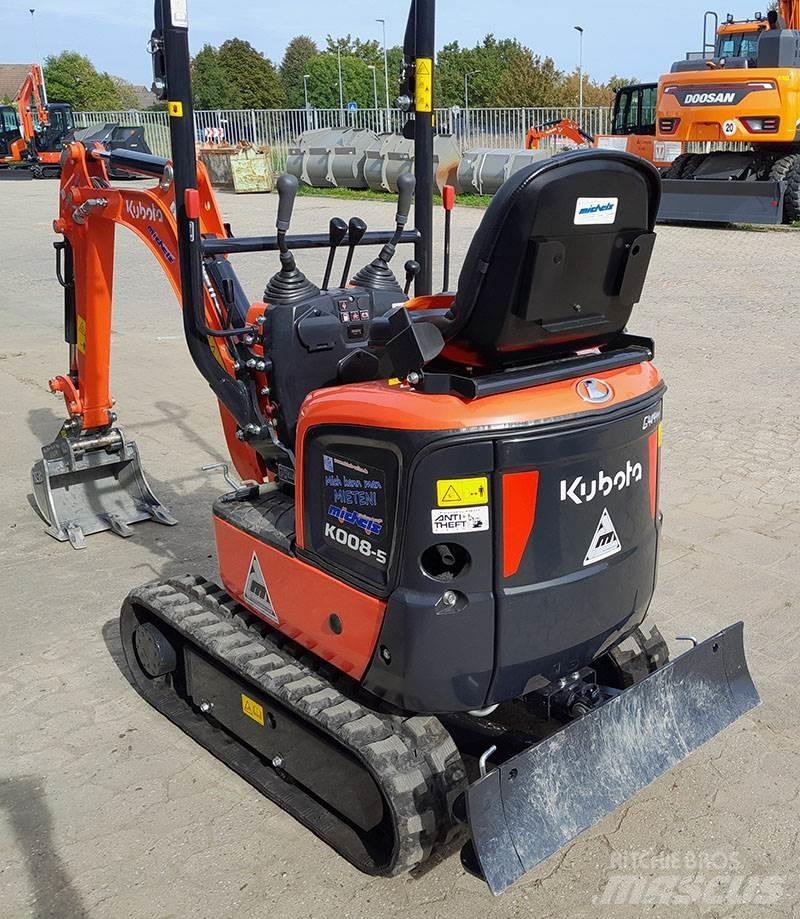 Kubota K 008-5 VHG Minikaivukoneet < 7t