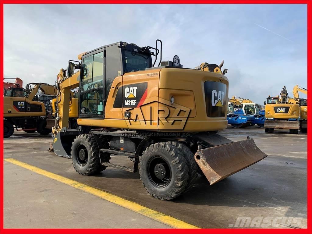CAT M 315 F Pyöräkaivukoneet