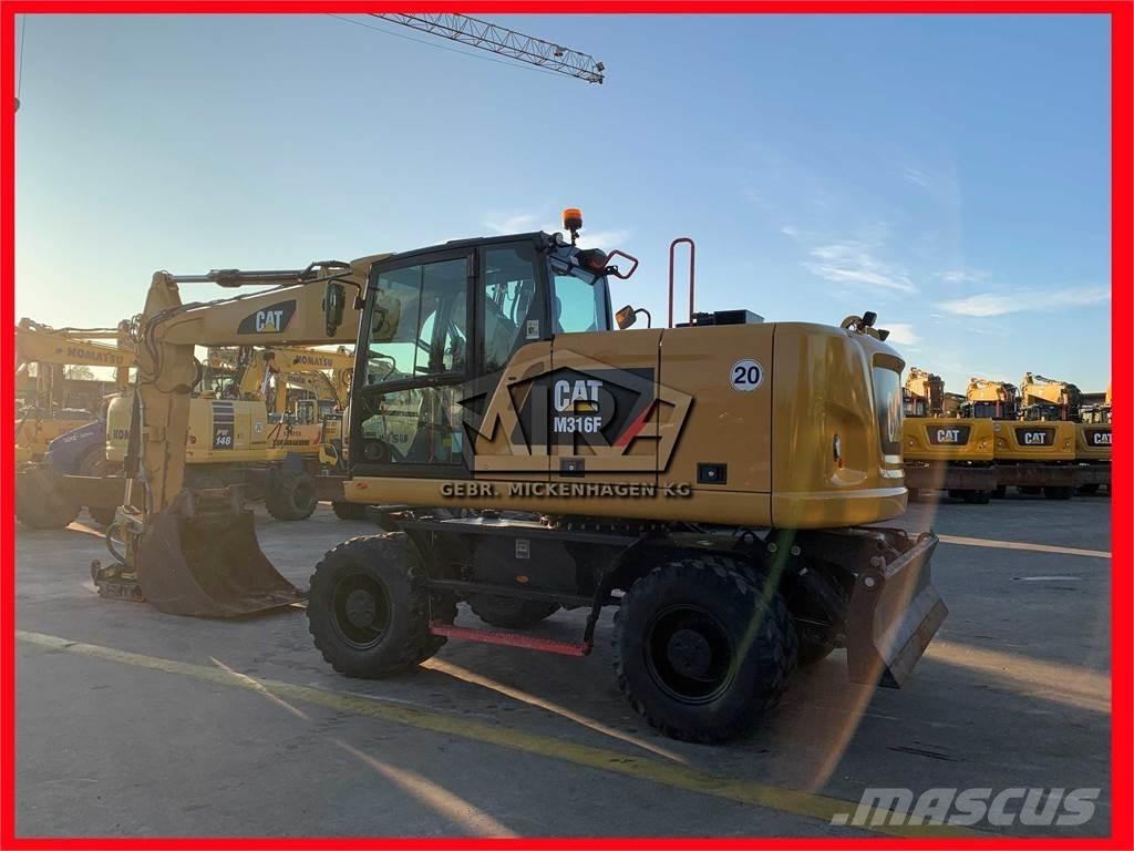 CAT M 316 F Pyöräkaivukoneet
