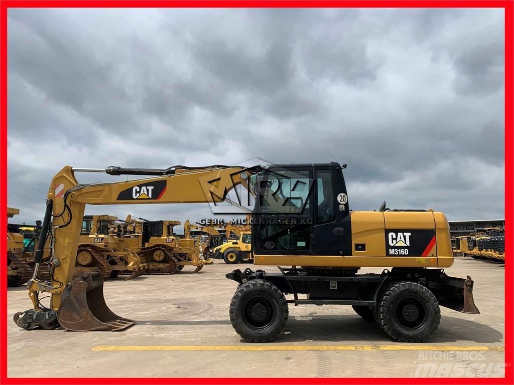 CAT M 316D Pyöräkaivukoneet