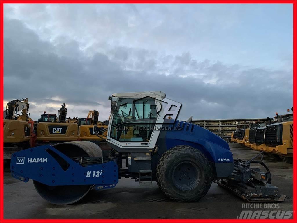 Hamm H 13i + Platten Yksivalssijyrät