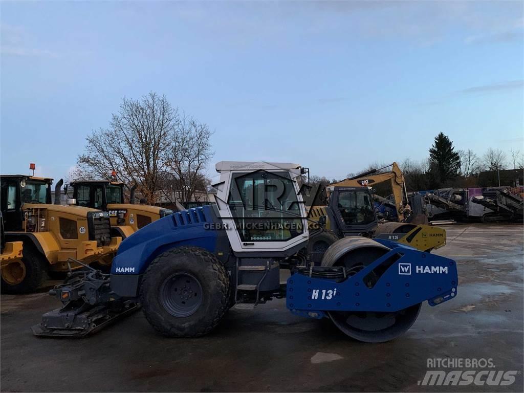 Hamm H 13i + Platten Yksivalssijyrät