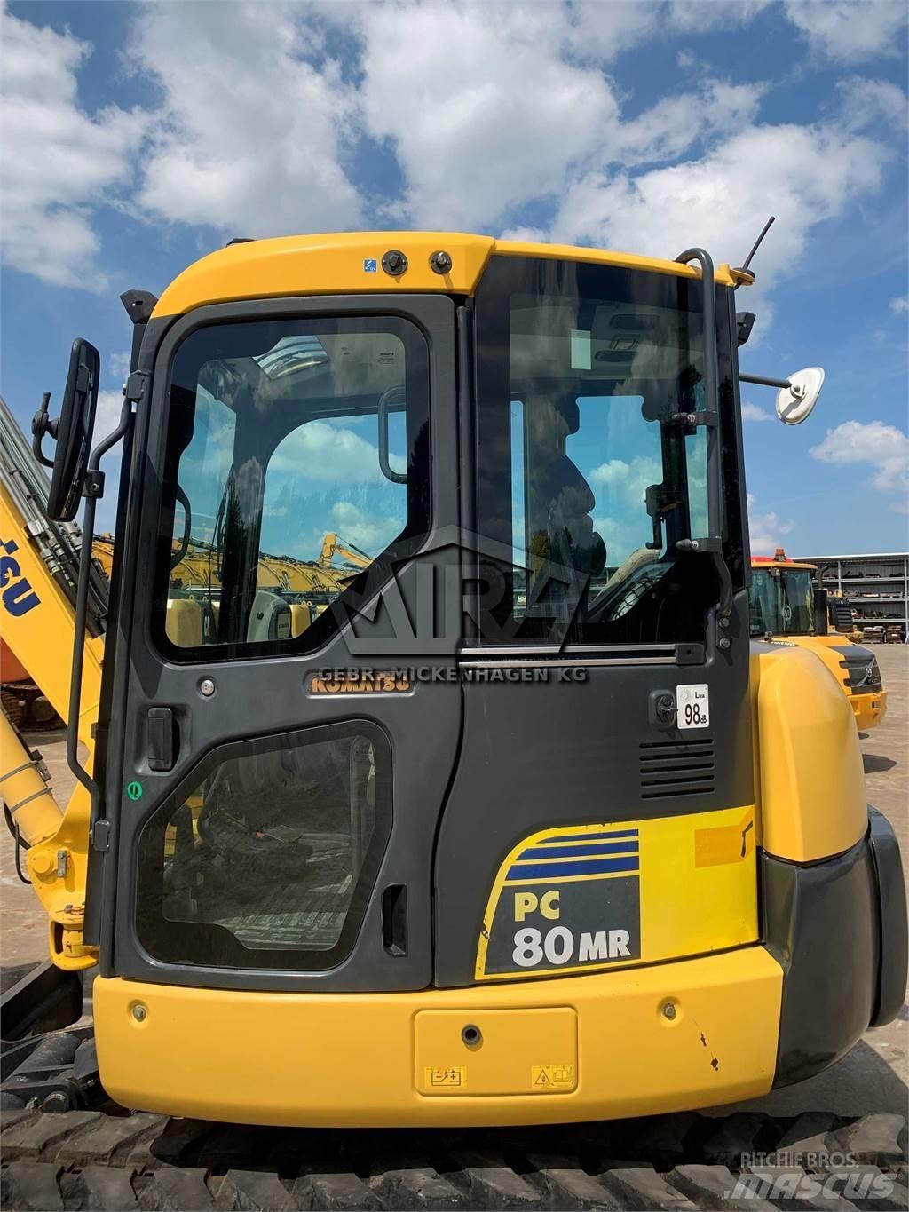 Komatsu PC80 MR-3 Minikaivukoneet < 7t