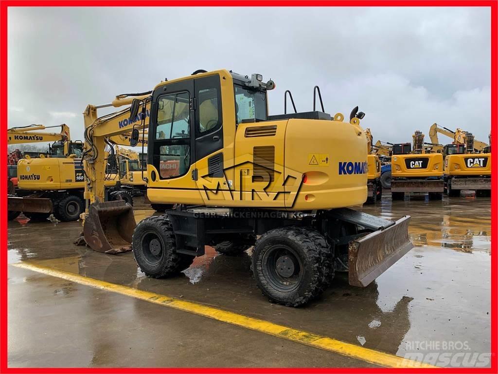 Komatsu PW148-10 Pyöräkaivukoneet