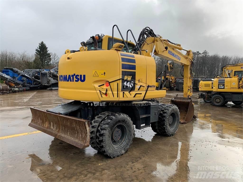 Komatsu PW148-10 Pyöräkaivukoneet