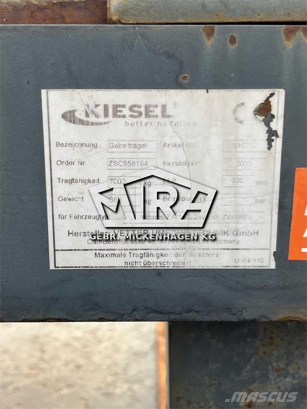 Volvo SW / L90 Trukkihaarukat