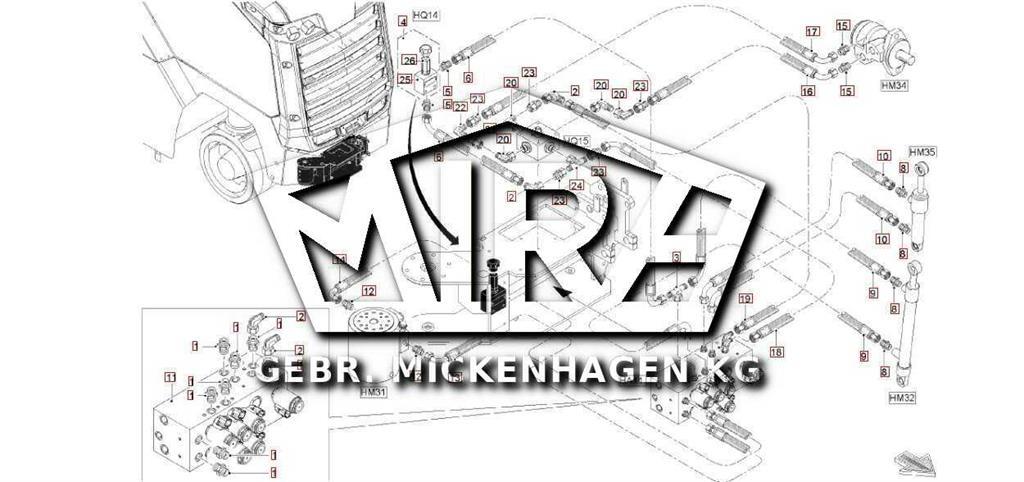 Wirtgen W50 / W60 Lakaisuautot