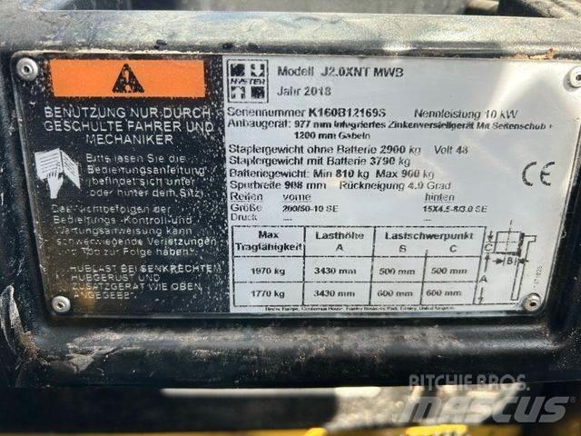 Hyster J2.0XNT MWB Sähkötrukit