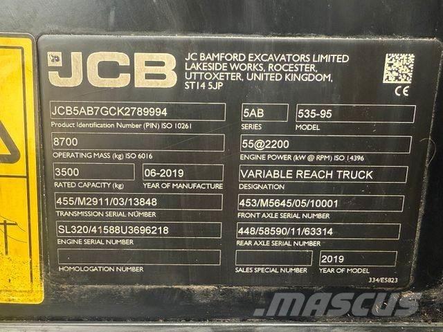 JCB 535-95 Kurottajat