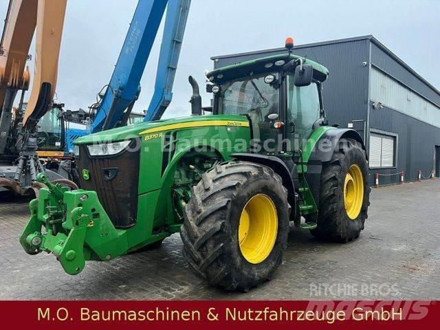 John Deere 8370 R Etukuormaimet ja kaivuulaitteet