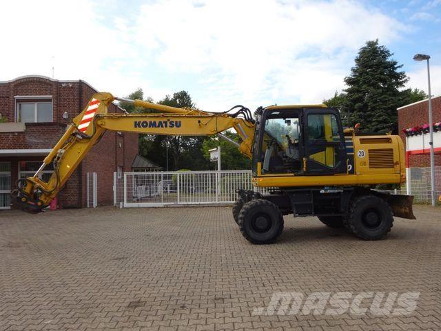Komatsu PW180-11 Pyöräkaivukoneet