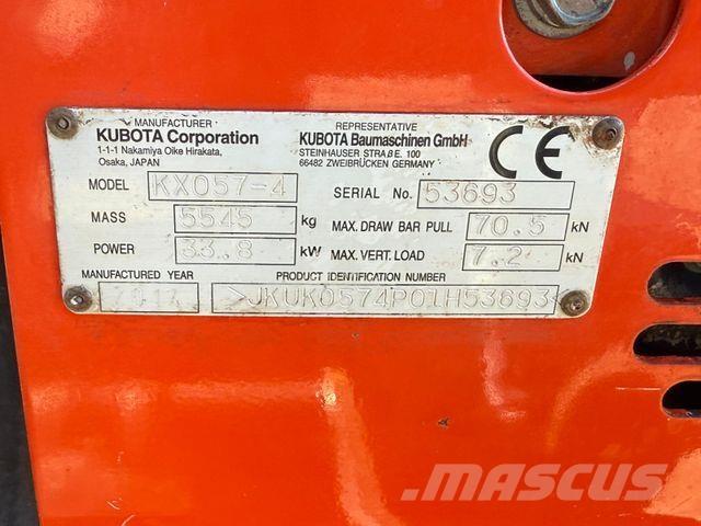 Kubota KX057-4 Minikaivukoneet < 7t