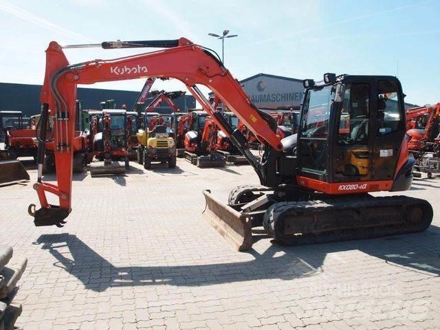 Kubota KX080-4a Minikaivukoneet < 7t