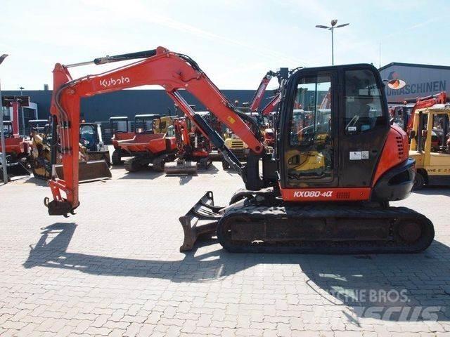 Kubota KX080-4a Minikaivukoneet < 7t
