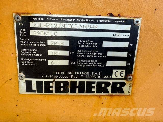 Liebherr R 906 LC Telakaivukoneet