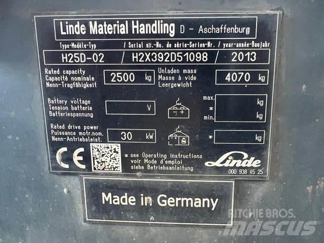Linde H 25 Muut haarukkatrukit