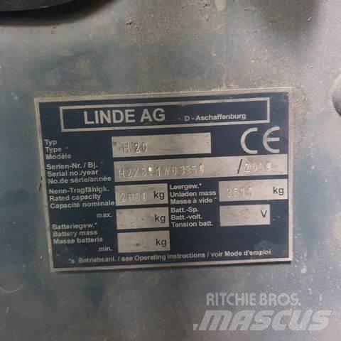 Linde H20 Dieseltrukit