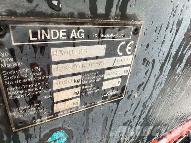 Linde H30D-30 Maastotrukit