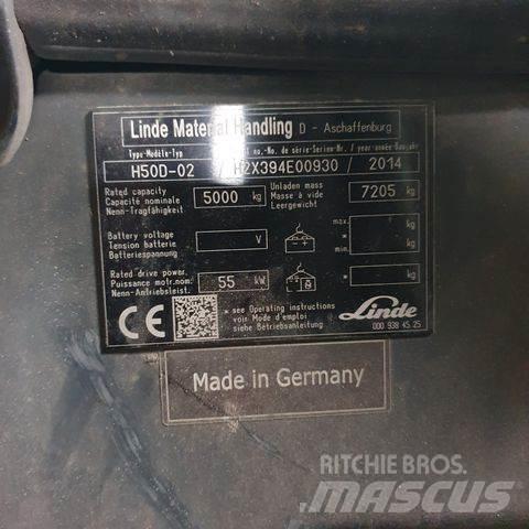 Linde H50D-02 Dieseltrukit