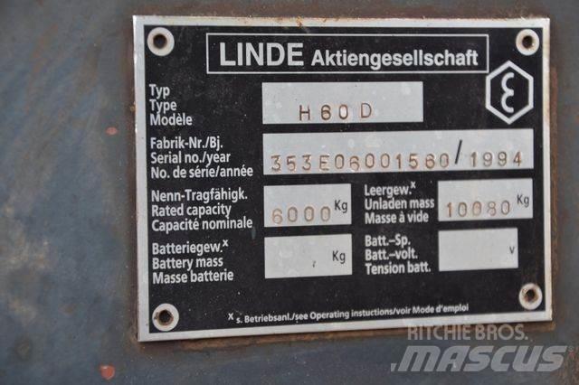 Linde H60D / Duplex Dieseltrukit