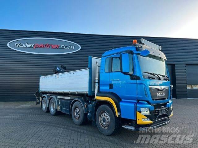 MAN 35-480 BL 8x4 Sora- ja kippiautot