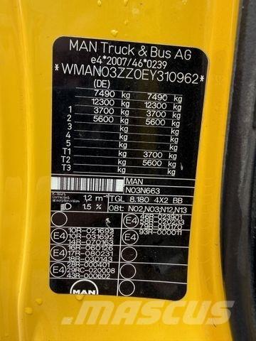 MAN TGL 8.180 BB Lava-kuorma-autot