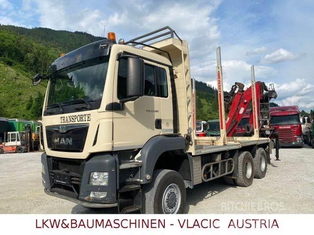 MAN TGS 33.480 6x6 Puuautot