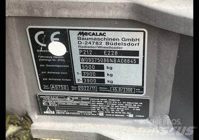 Mecalac AS 750 Pyöräkuormaajat