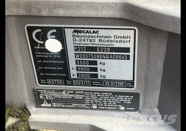 Mecalac AS 750 Pyöräkuormaajat
