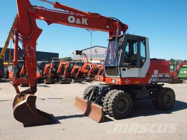 O&K MH 5 Compakt Pyöräkaivukoneet