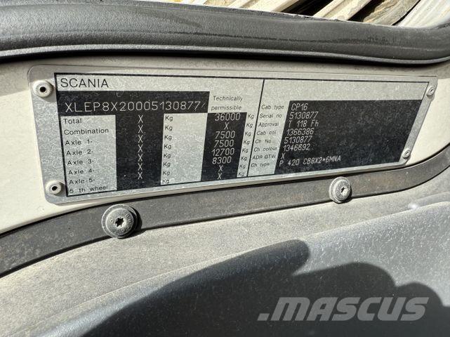 Scania P420 8X2*6 Kuorma-autoalustat