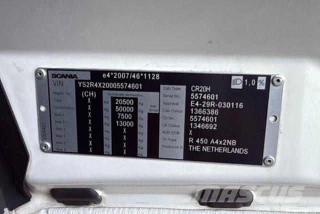 Scania R450 4x2 Vetopöytäautot