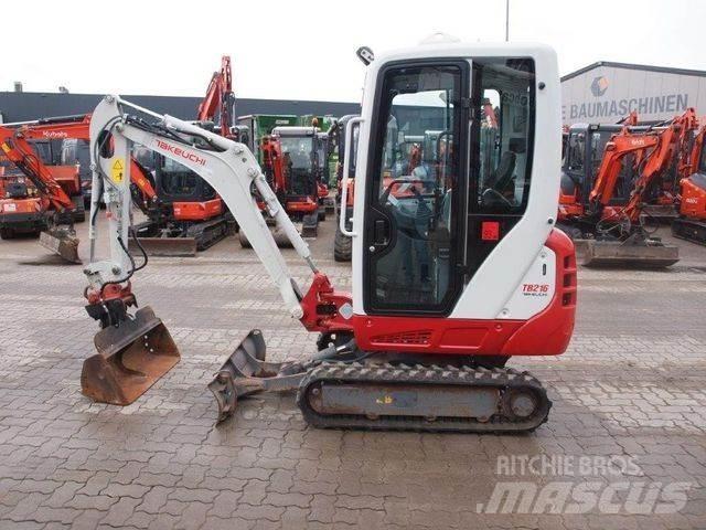 Takeuchi TB 216 Minikaivukoneet < 7t
