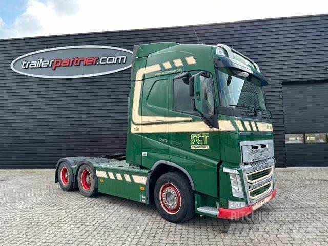 Volvo FH 540 6x4 Vetopöytäautot