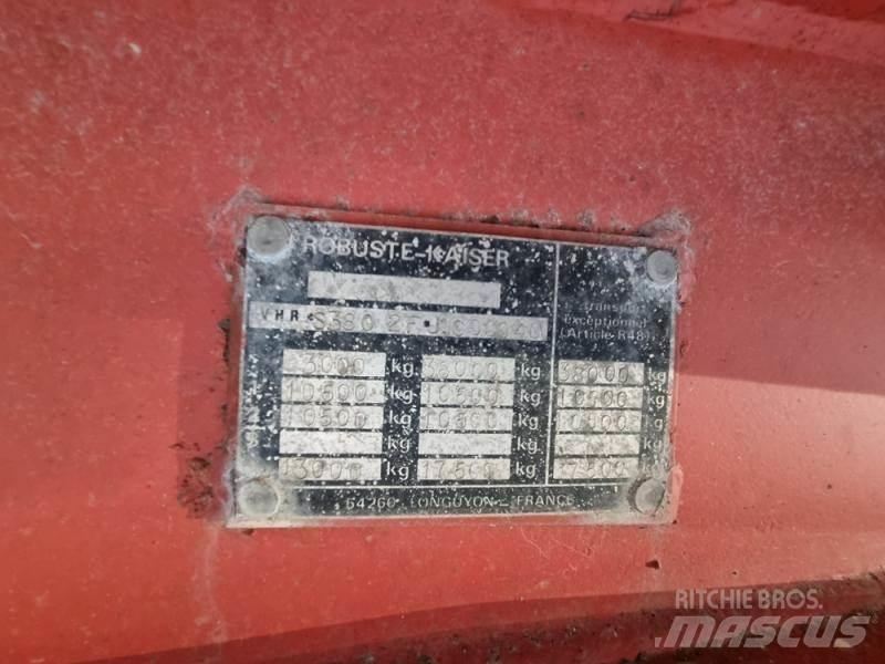 Kaiser 2 essieux Autonkuljetuspuoliperävaunut