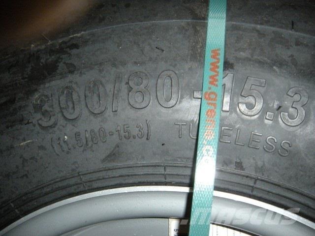  - - - 300-80-15.3 Renkaat ja vanteet