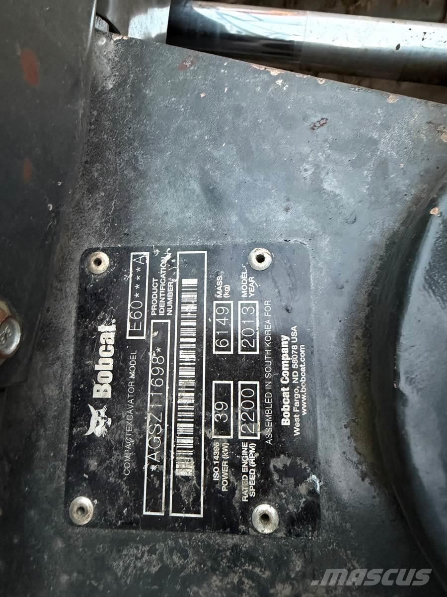 Bobcat E60 Telakaivukoneet