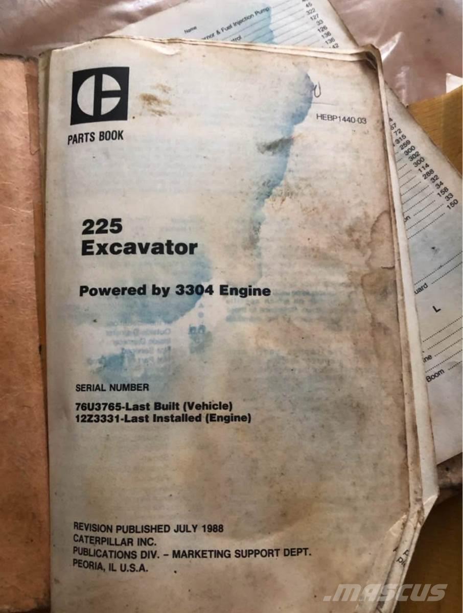 CAT 225 LC Telakaivukoneet