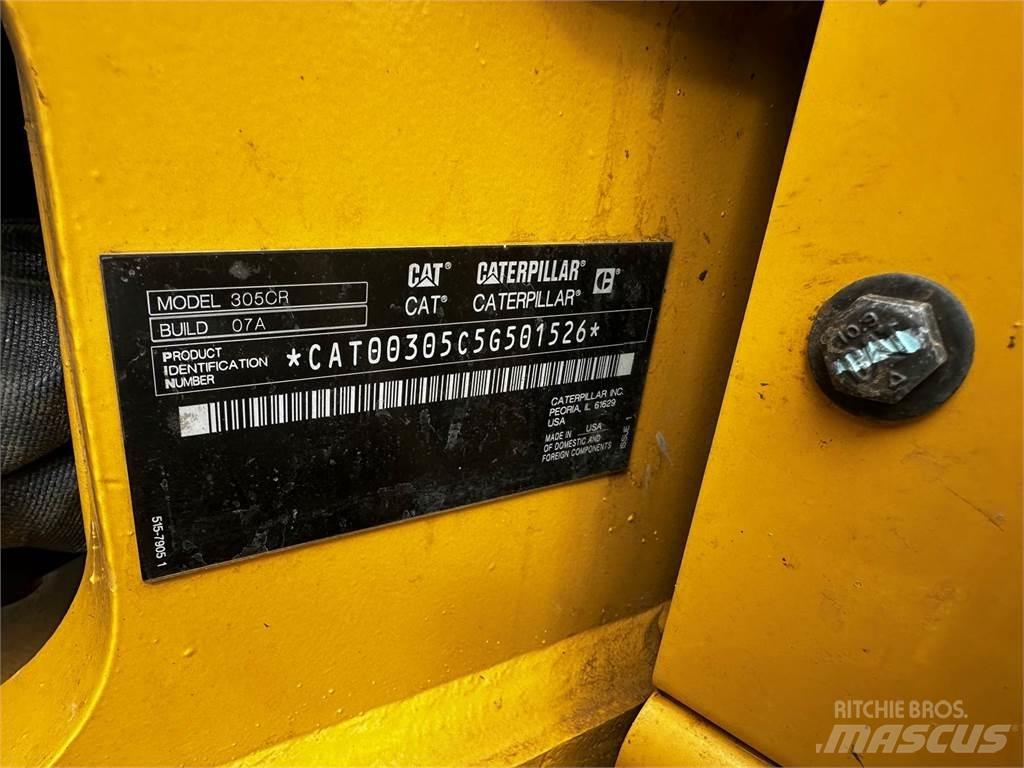 CAT 305 Telakaivukoneet