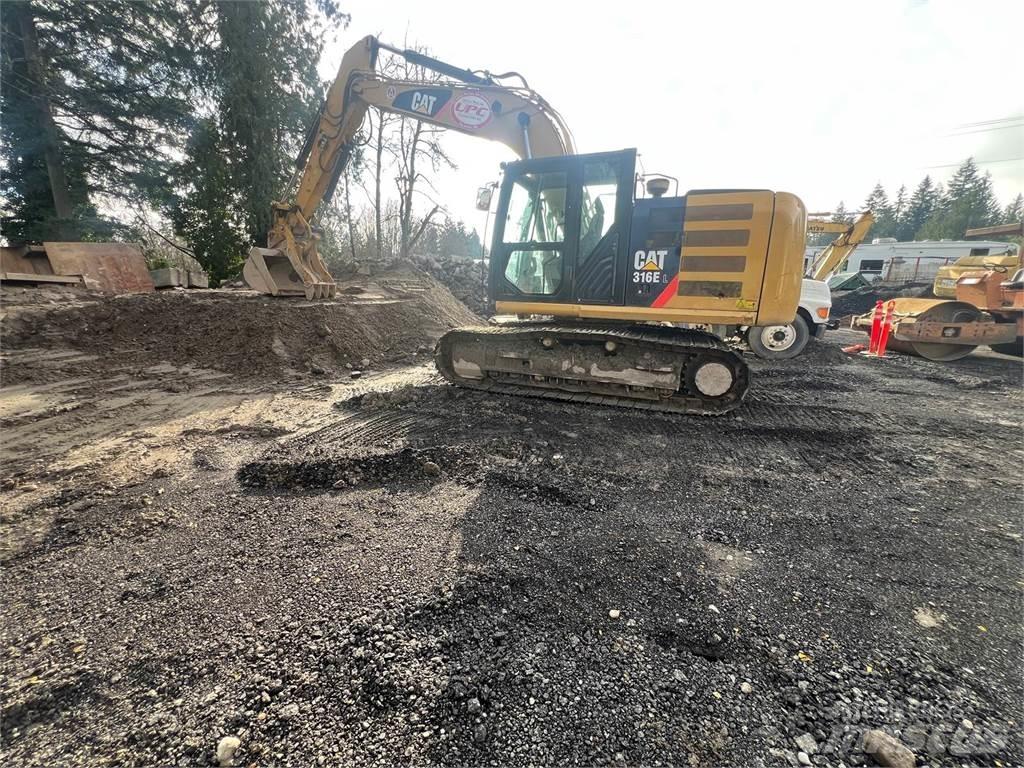 CAT 316 Telakaivukoneet