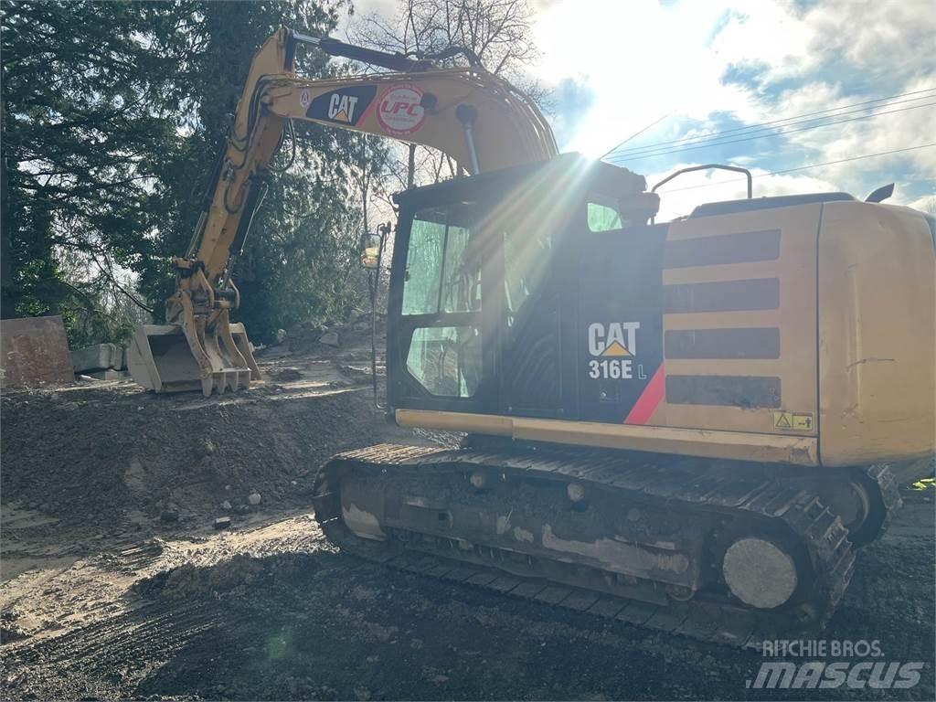 CAT 316 Telakaivukoneet
