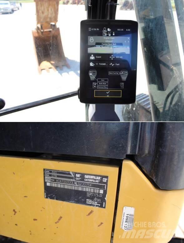 CAT 320 Telakaivukoneet